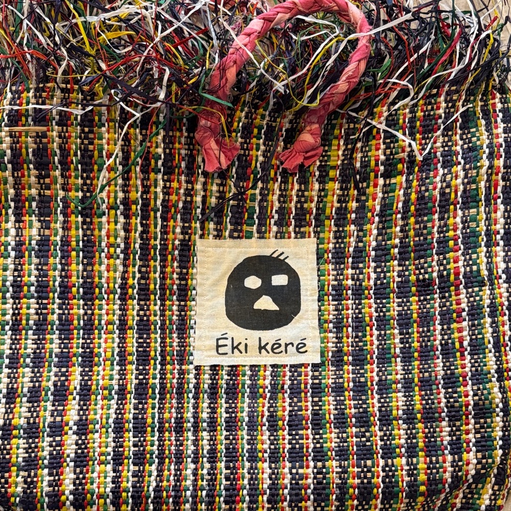 Éki Kéré Multicolor Woven Tote Bag